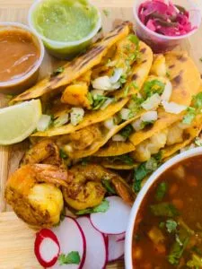 Shrimp tacos