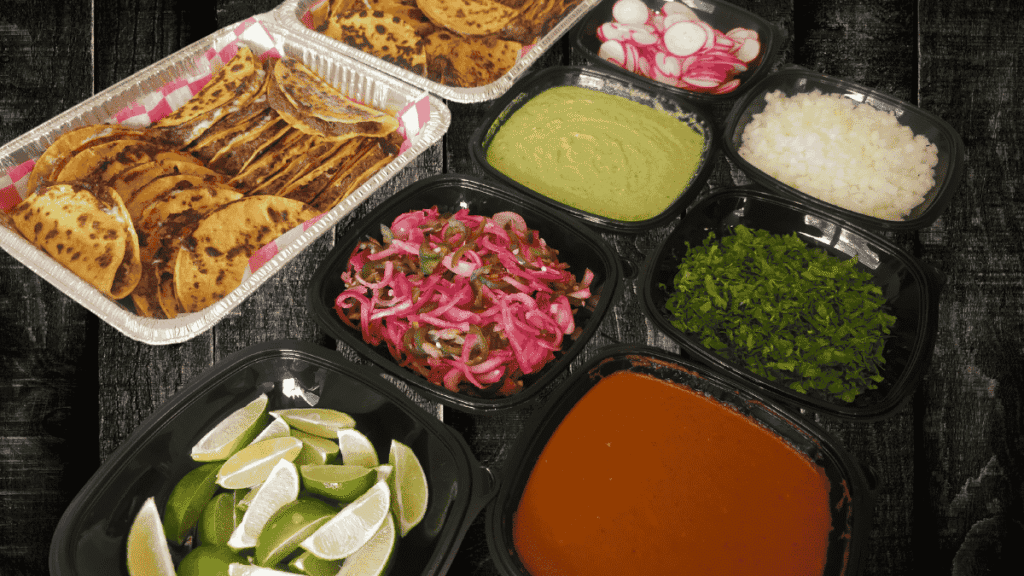 QUESABIRRIA TACO TRAY