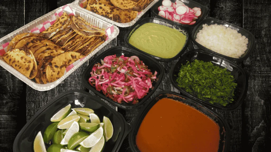QUESABIRRIA TACO TRAY
