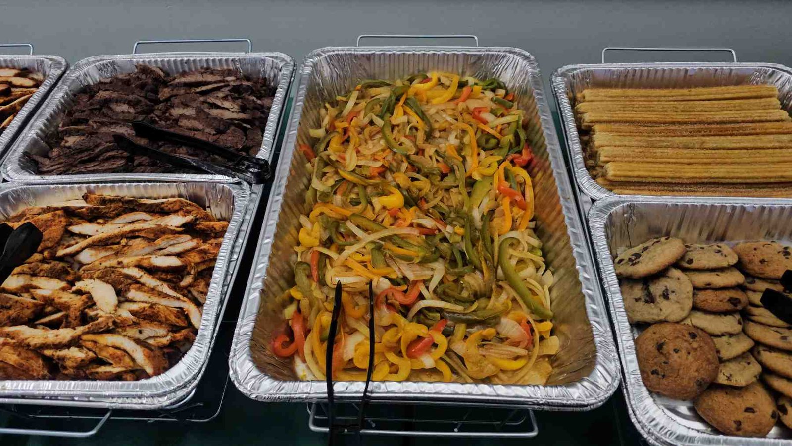 Fajitas and churros Fajitas and Churros